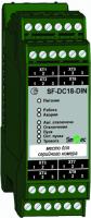 SF-DC18-DIN. Блок индикации и управления на 18 выходов (на DIN-рейку)