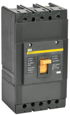 Выключатель автоматический 3п 315А 35кА ВА 88-37 IEK SVA40-3-0315