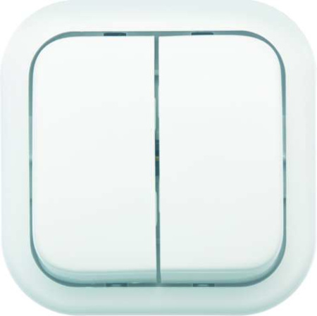 Выключатель 2-кл. ОП Валентина 10А IP20 А56-025 бел. Кунцево 7634