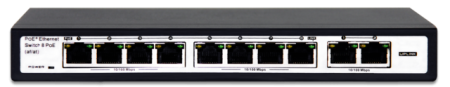 Н_SVB-408PC- свитч 8 портов с 2 Uplink 250m