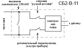 Схема подключения лебедки бл 56